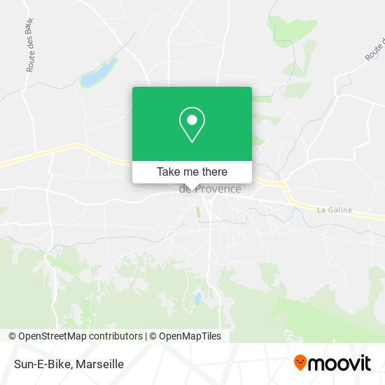 Sun-E-Bike map