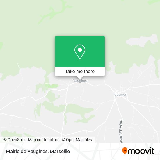 Mairie de Vaugines map