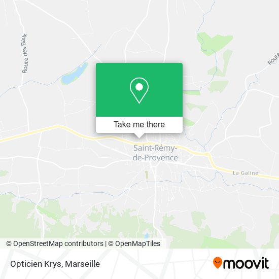 Opticien Krys map
