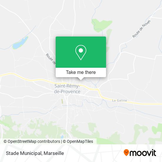 Stade Municipal map