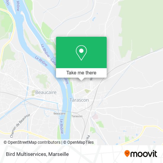 Bird Multiservices map