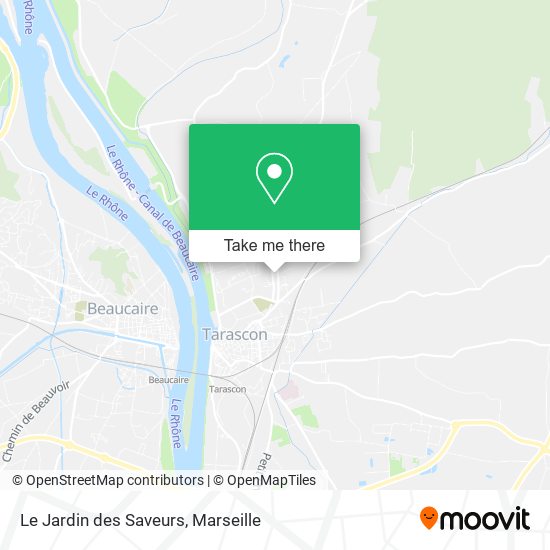 Le Jardin des Saveurs map