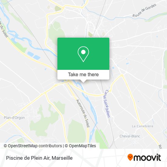 Piscine de Plein Air map