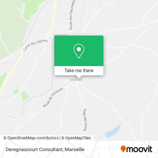 Deregnaucourt Consultant map