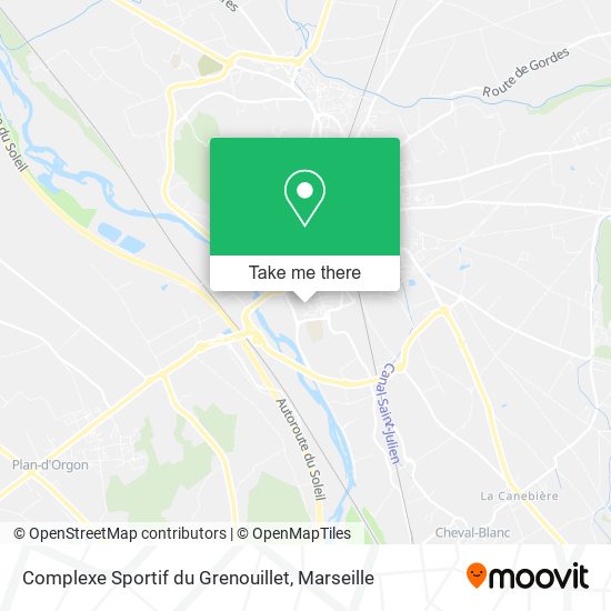 Complexe Sportif du Grenouillet map