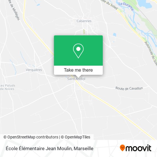 École Élémentaire Jean Moulin map
