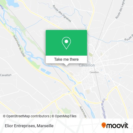 Elior Entreprises map