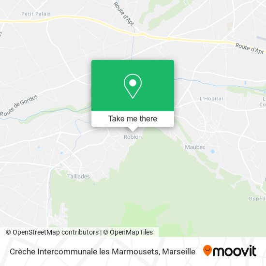 Crèche Intercommunale les Marmousets map