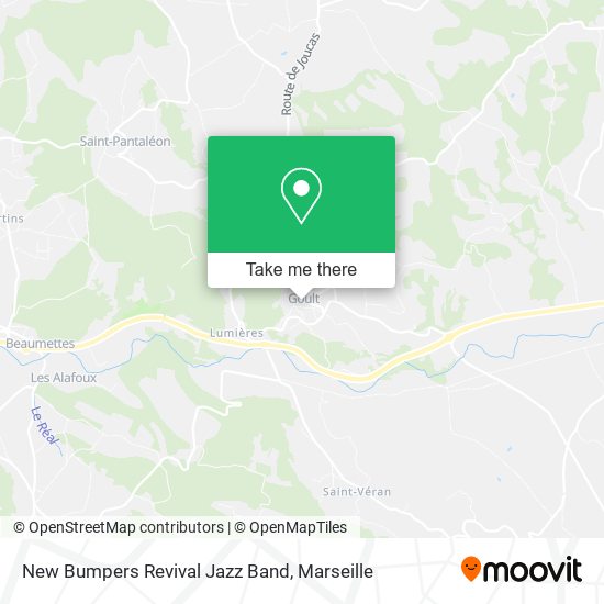 New Bumpers Revival Jazz Band map