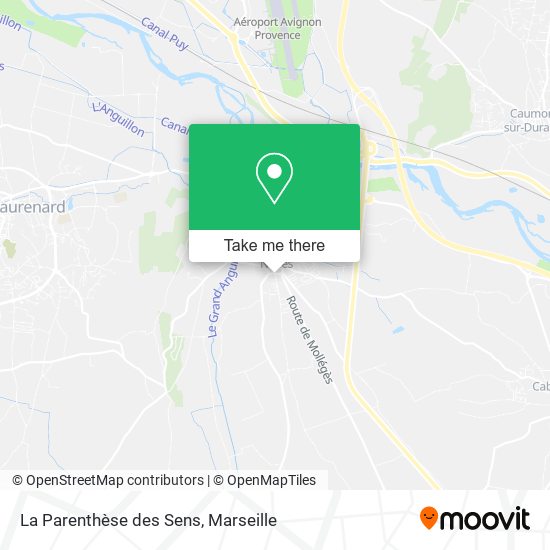 La Parenthèse des Sens map