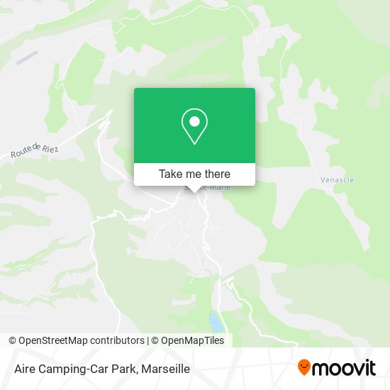 Mapa Aire Camping-Car Park