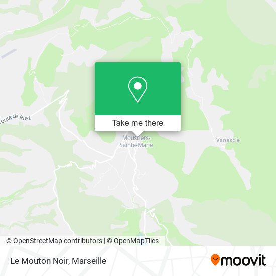 Le Mouton Noir map