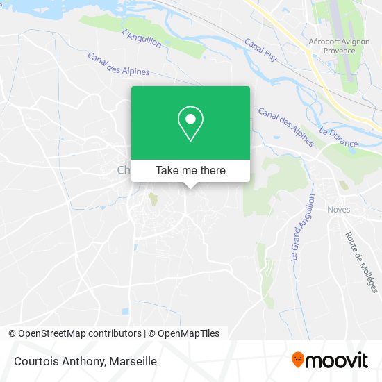 Courtois Anthony map