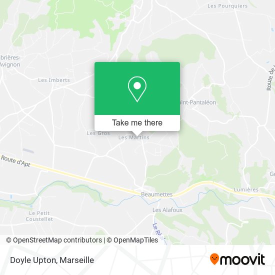 Doyle Upton map
