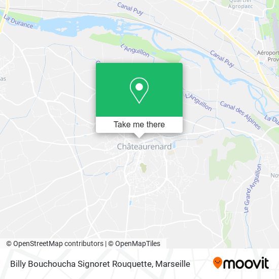 Billy Bouchoucha Signoret Rouquette map