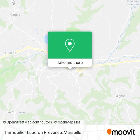 Mapa Immobilier Luberon Provence