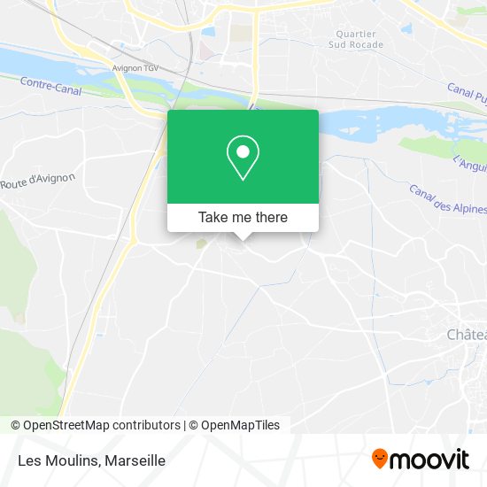 Les Moulins map