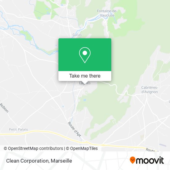 Clean Corporation map