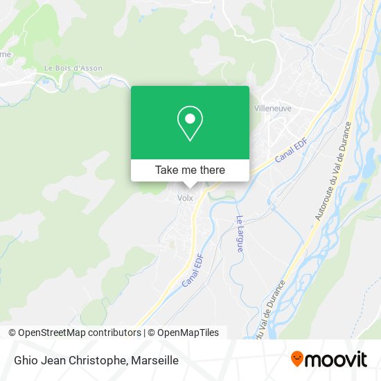 Mapa Ghio Jean Christophe