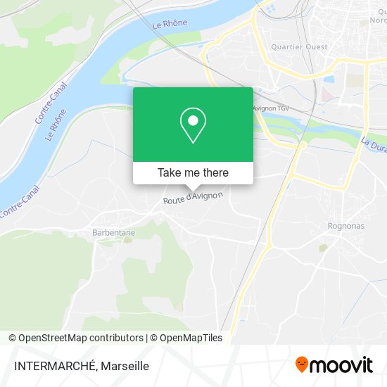 INTERMARCHÉ map