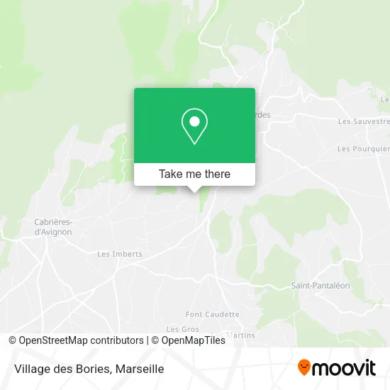 Village des Bories map