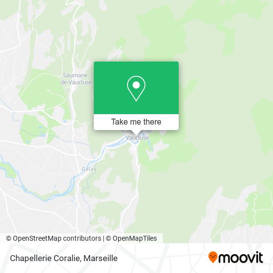 Chapellerie Coralie map