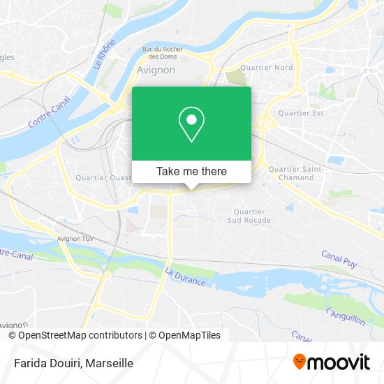 Farida Douiri map