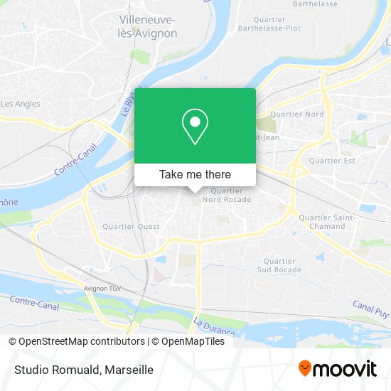 Studio Romuald map