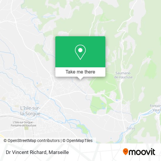 Dr Vincent Richard map