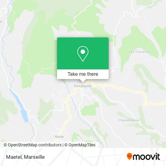 Mapa Maetel