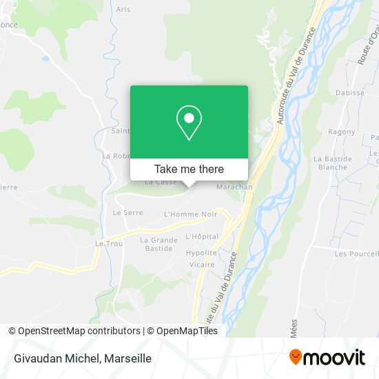 Givaudan Michel map