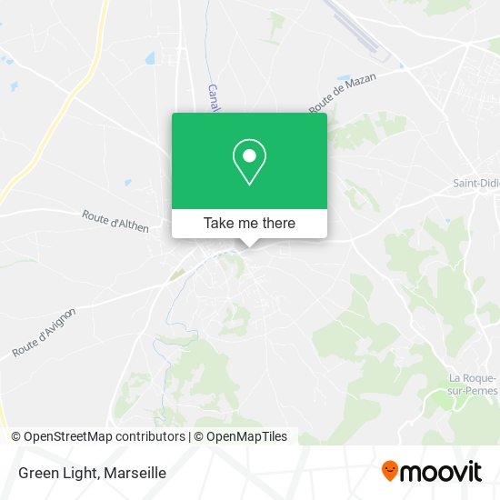 Green Light map
