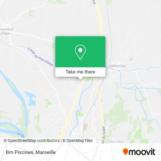 Bm Piscines map