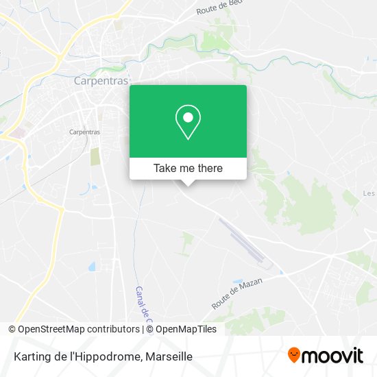 Karting de l'Hippodrome map