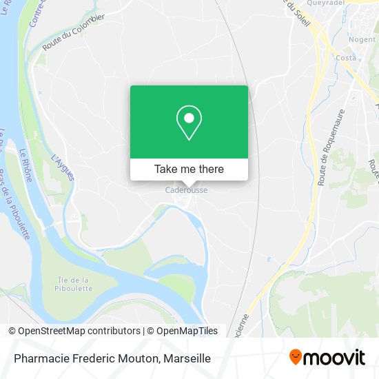 Pharmacie Frederic Mouton map