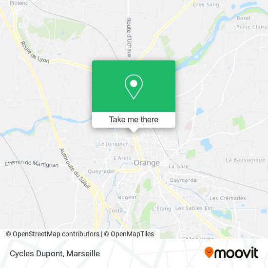 Cycles Dupont map