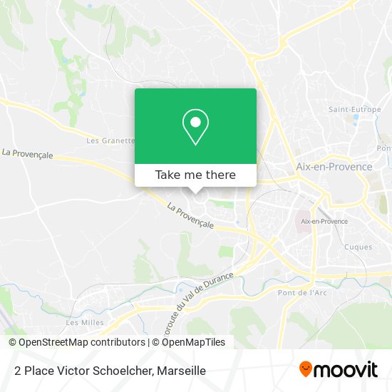 Mapa 2 Place Victor Schoelcher