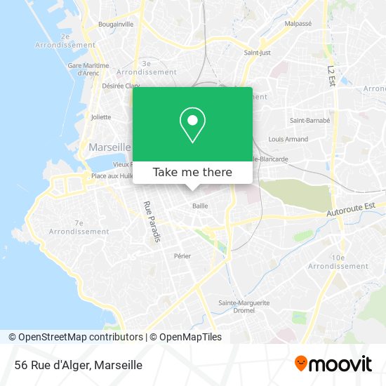 56 Rue d'Alger map
