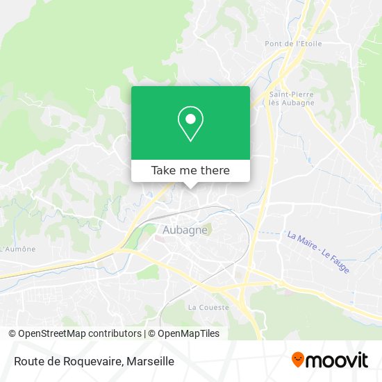 Route de Roquevaire map