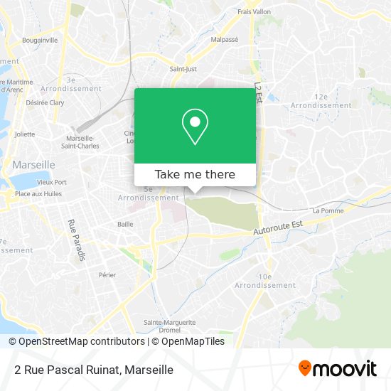 2 Rue Pascal Ruinat map
