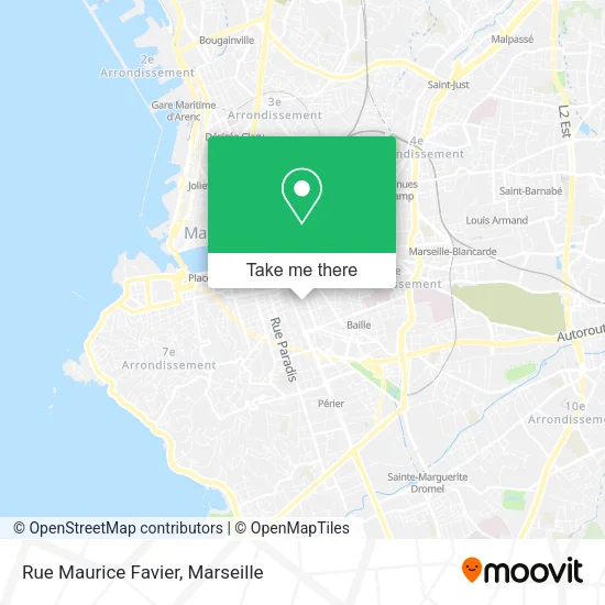 Rue Maurice Favier map