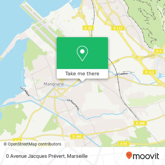 0 Avenue Jacques Prévert map