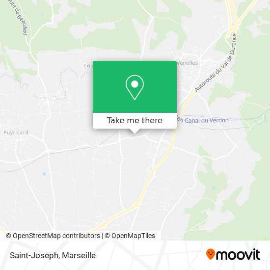 Saint-Joseph map