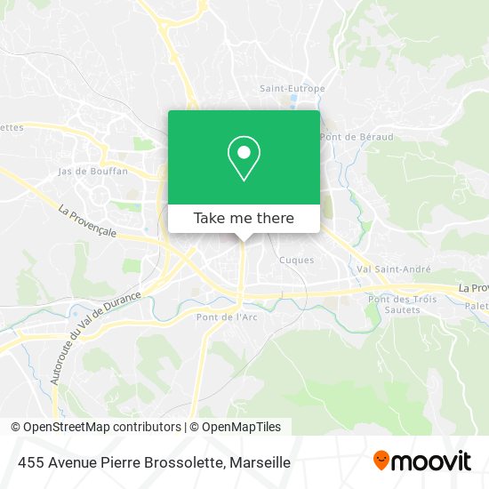 455 Avenue Pierre Brossolette map