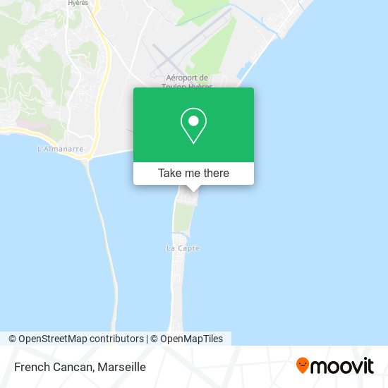 French Cancan map