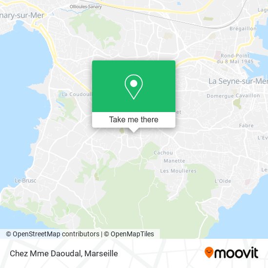 Chez Mme Daoudal map