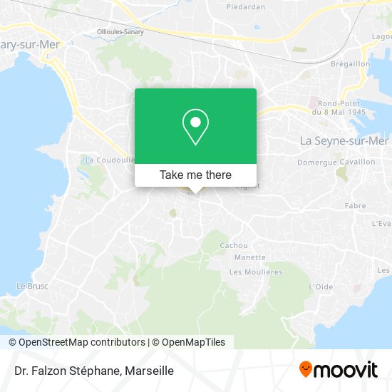 Dr. Falzon Stéphane map