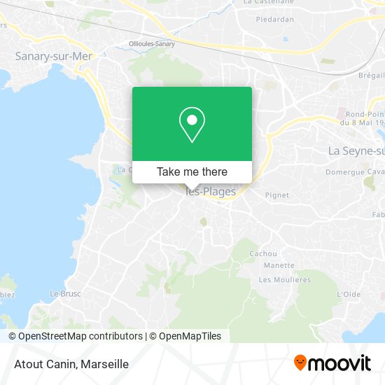 Atout Canin map
