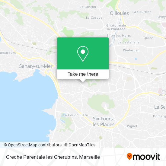 Creche Parentale les Cherubins map