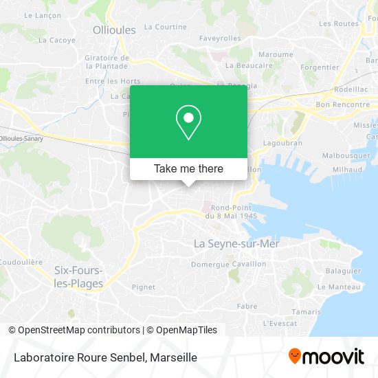 Laboratoire Roure Senbel map